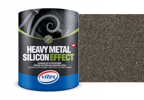 Vitex Heavy Metal Silicon Effect  - štrukturálna kováčska farba  771 Champagne 0,75L
